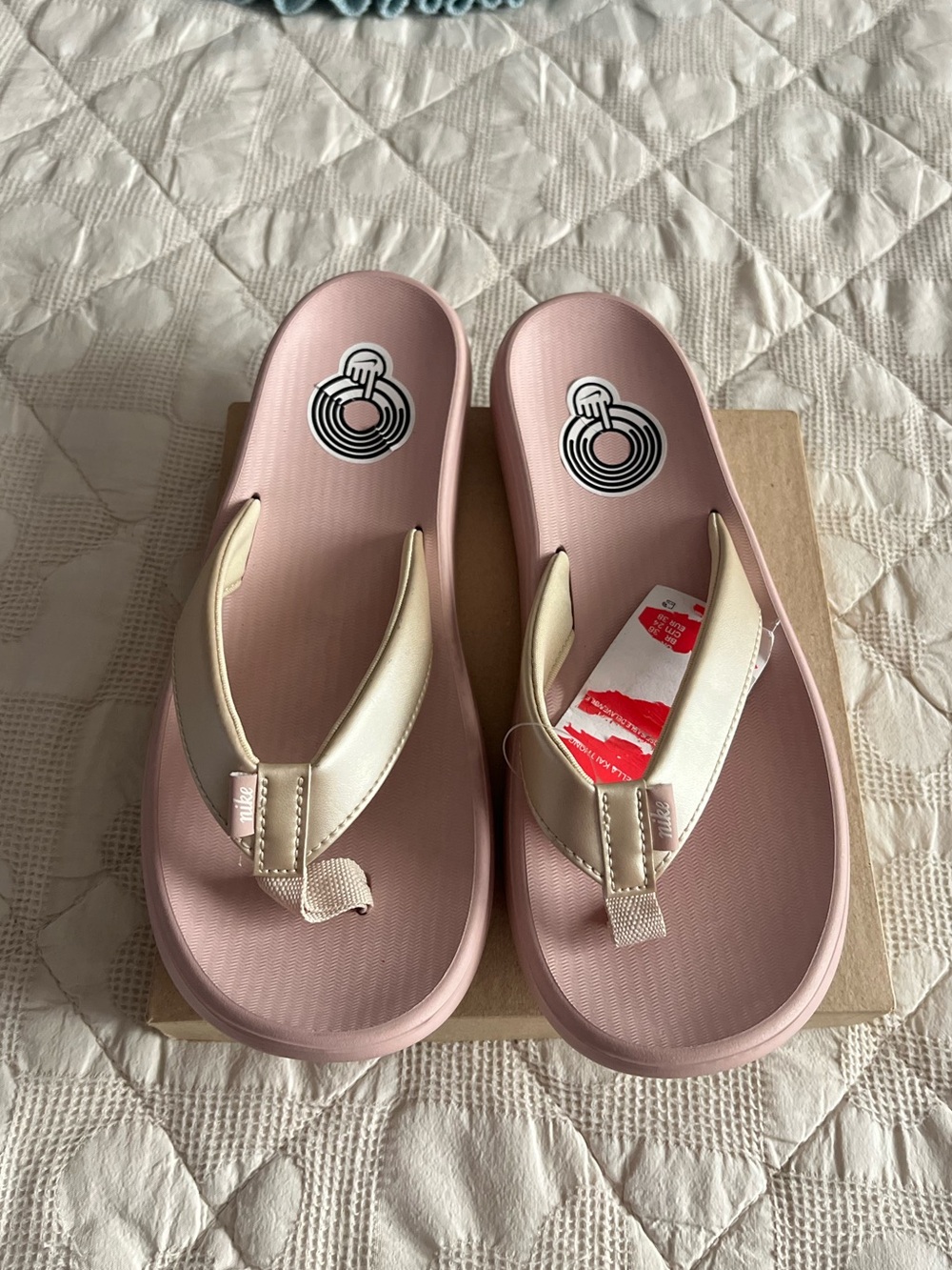 Nike Pink Flip Flop Sandals